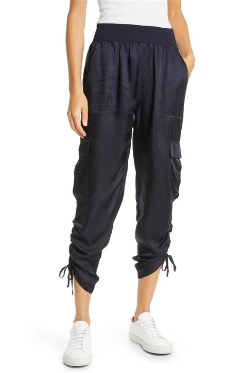 hermes silk cargo pants